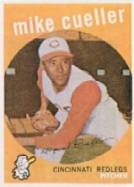 1959 Topps Baseball Cards      518     Mike Cuellar UER RC